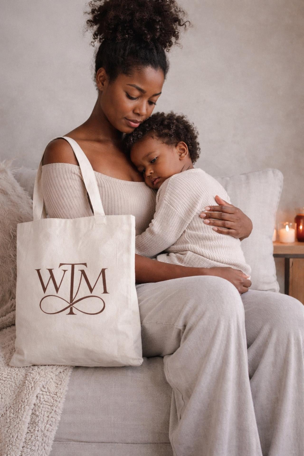 WTM Script Tote Bag