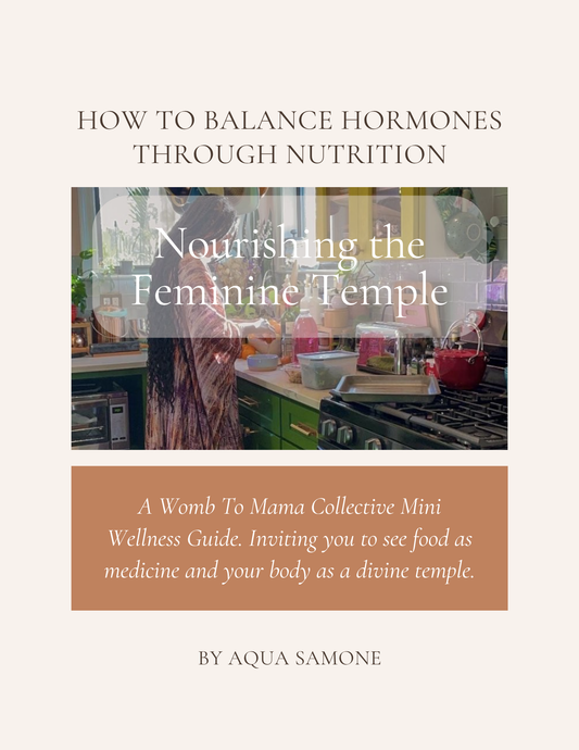 How To Balance Hormones Through Nutrition: Nourishing The Feminine Temple [Wellness Guide]